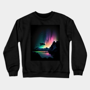 Minimalist - Aurora Borealis 01 Crewneck Sweatshirt